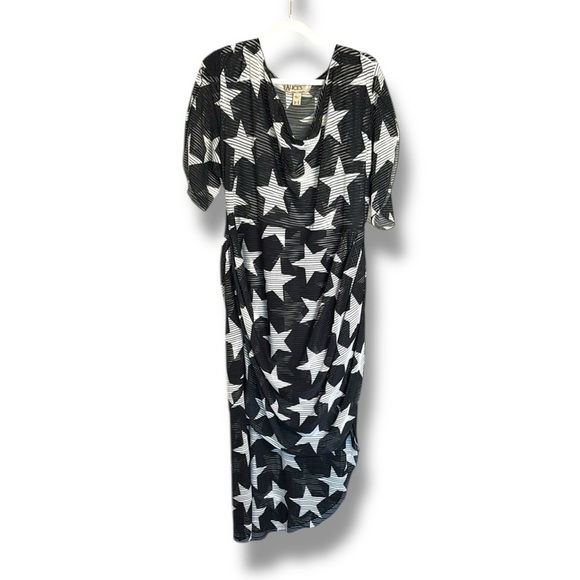 Alice’s Pig Sheer Star Maxi Dress-Base Layer Missing- Size 10 - Picture 1 of 4